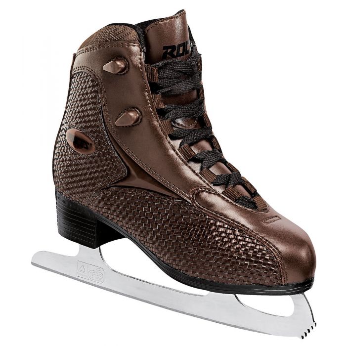 Roces Pattino da ghiaccio-mod. XY TRAMA F MARRONE