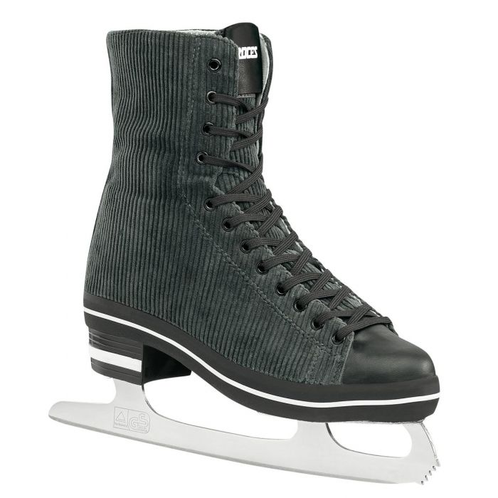 Roces PATTINO DA GHIACCIO-mod. CHILL OUT VELVET GREY BLACK