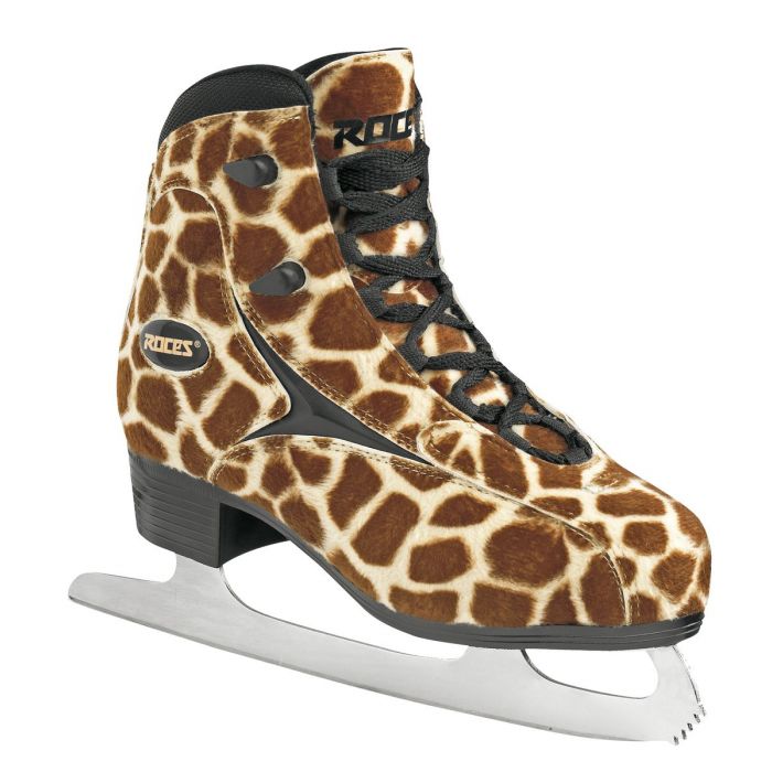 Roces PATTINO DA GHIACCIO-mod. SAFARI GIRAFE BROWN-BROWN