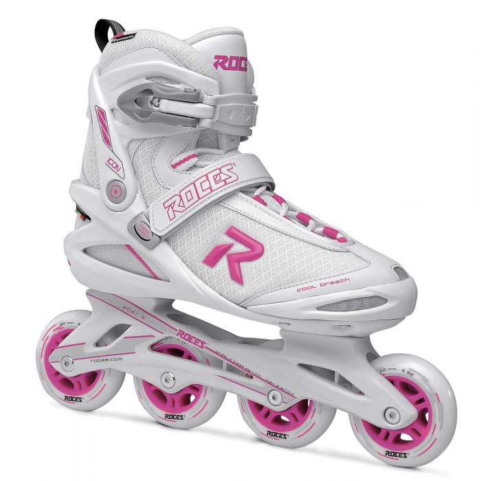 Roces ICON W white-magenta