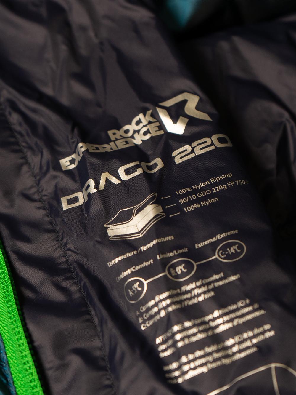 Rock Experience Drago 220 Mummy Sleeping Bag sacco a pelo Presa
