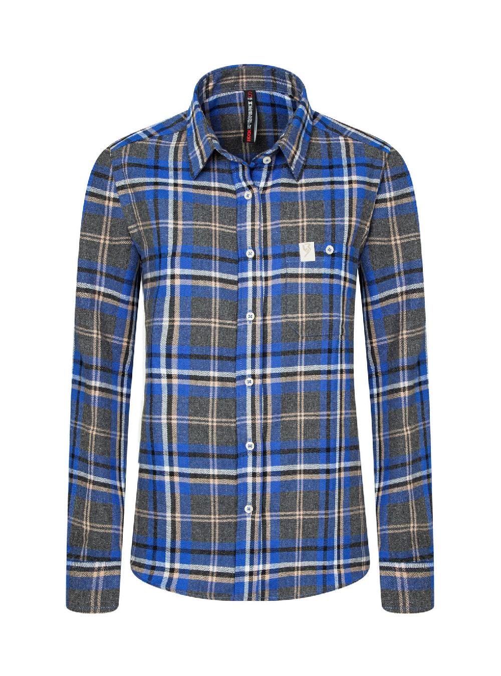 Rock Experience Re.Canazei Fit camicia ecosostenibile donna