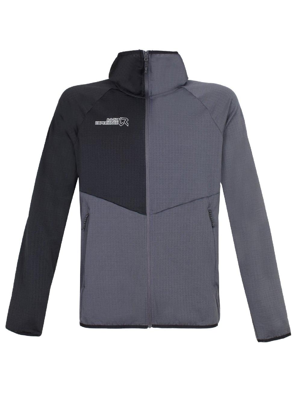 Rock Experience Re.Albatross felpa full zip con cappuccio uomo Promozione Limitata