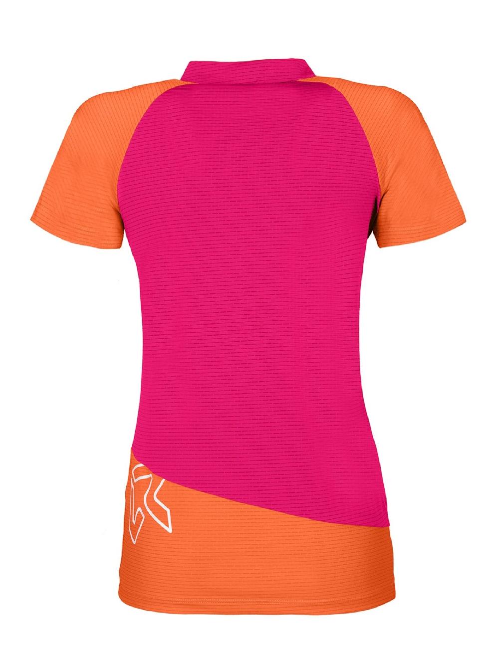 Rock Experience Merlin SS HZ maglia t-shirt half zip donna Convenienza