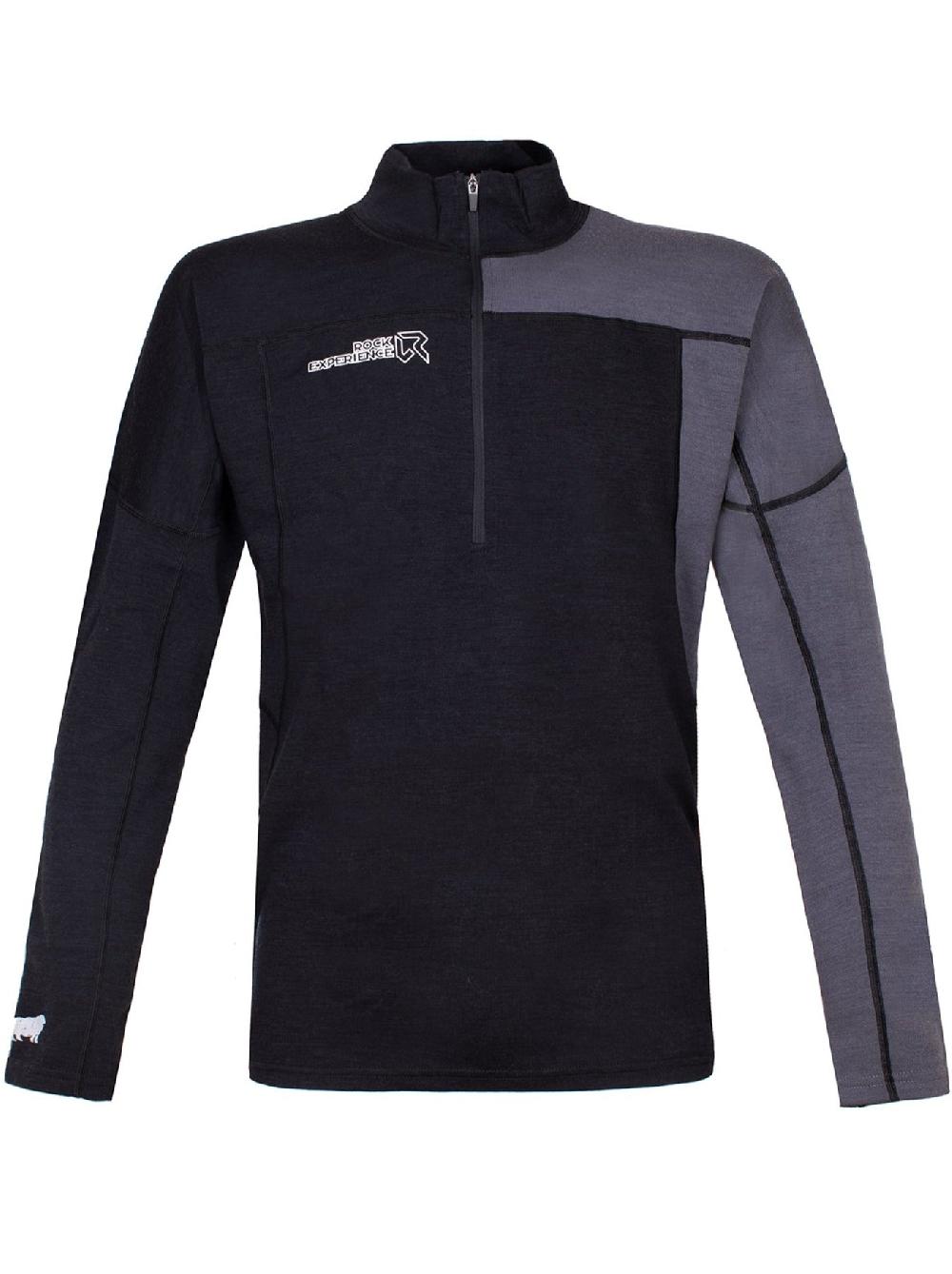 Rock Experience Moonstone HZ t-shrit half zip intimo termico uomo Sconto