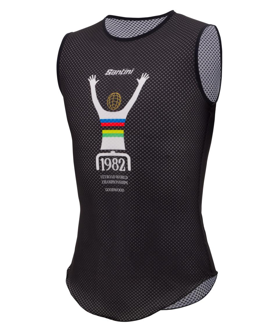 Santini GOODWOOD 1982 - MAGLIA INTIMA UCI Vendita Calda