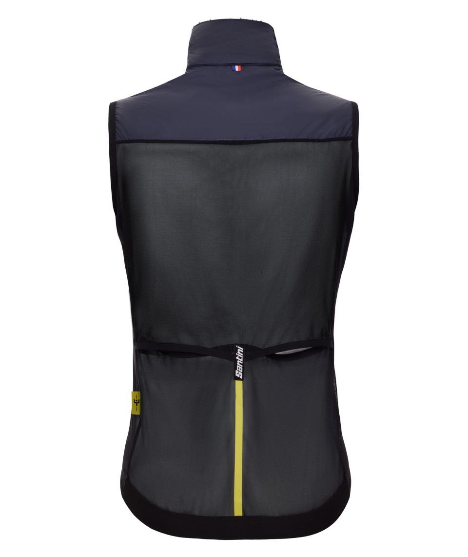 Santini MAILLOT JAUNE - GILET ANTIVENTO Presa