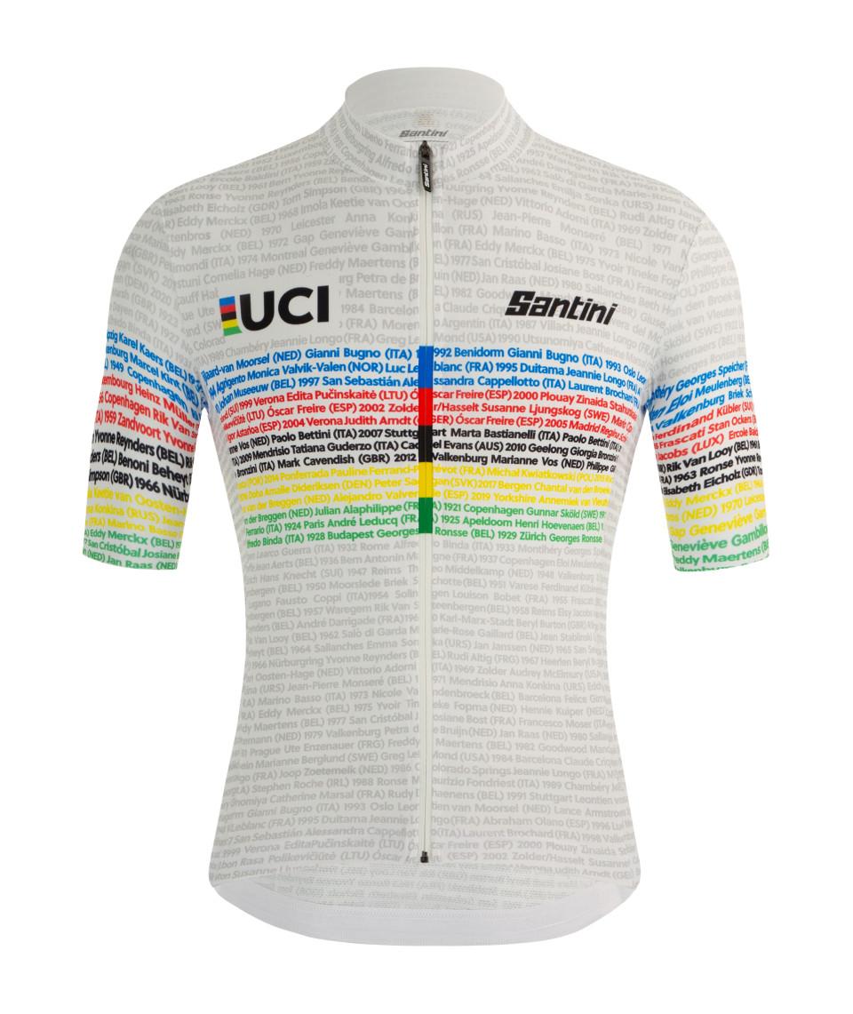 Santini UCI ROAD 100 CHAMPIONS - MAGLIA