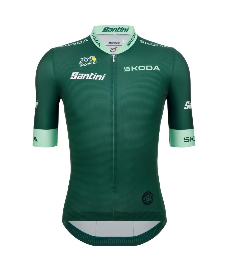 Santini Maglia Verde del Tour de France - MIGLIOR VELOCISTA - MAGLIA