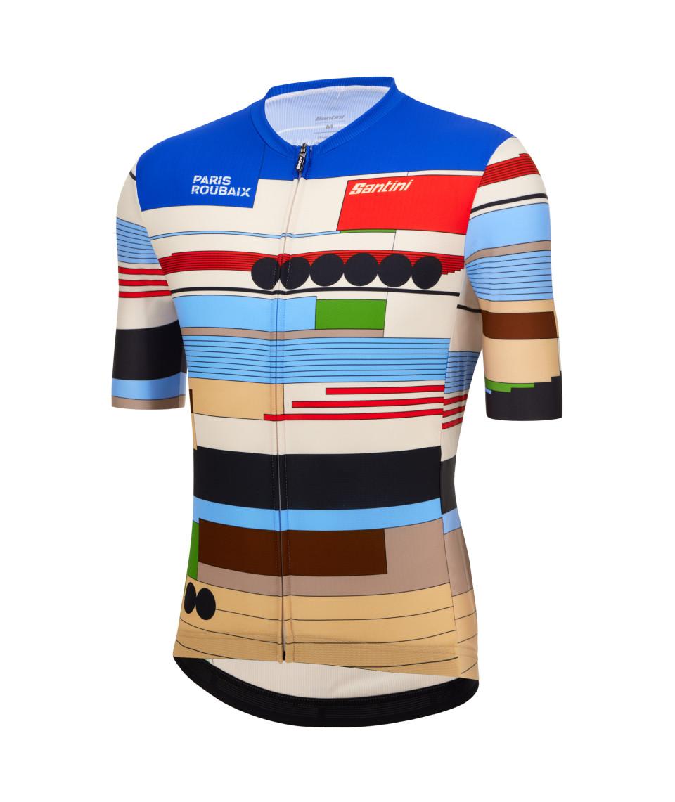 Santini PARIS ROUBAIX - MAGLIA Vendita Calda