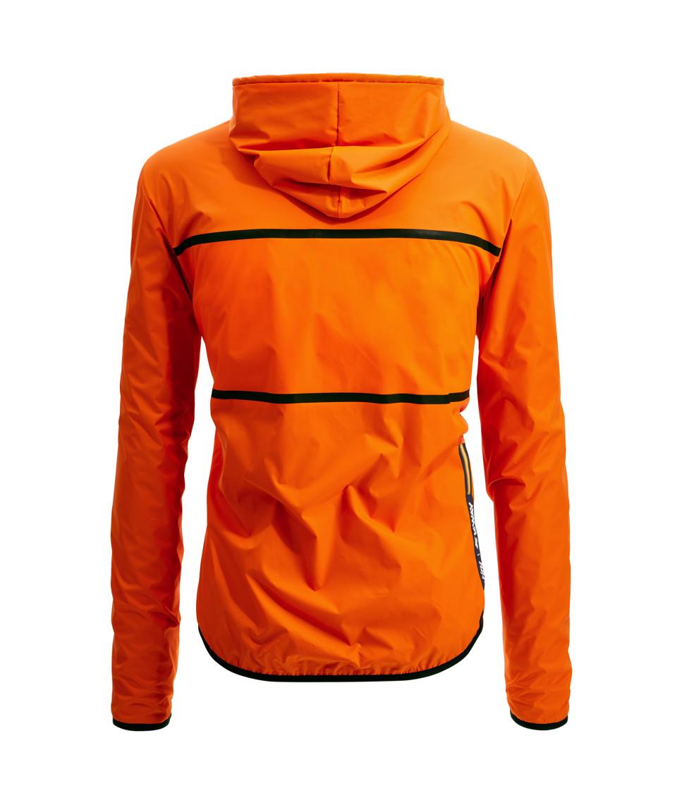 Santini SANTINI x K-WAY - GIACCA ANTIVENTO REVERSIBILE Consegna Veloce