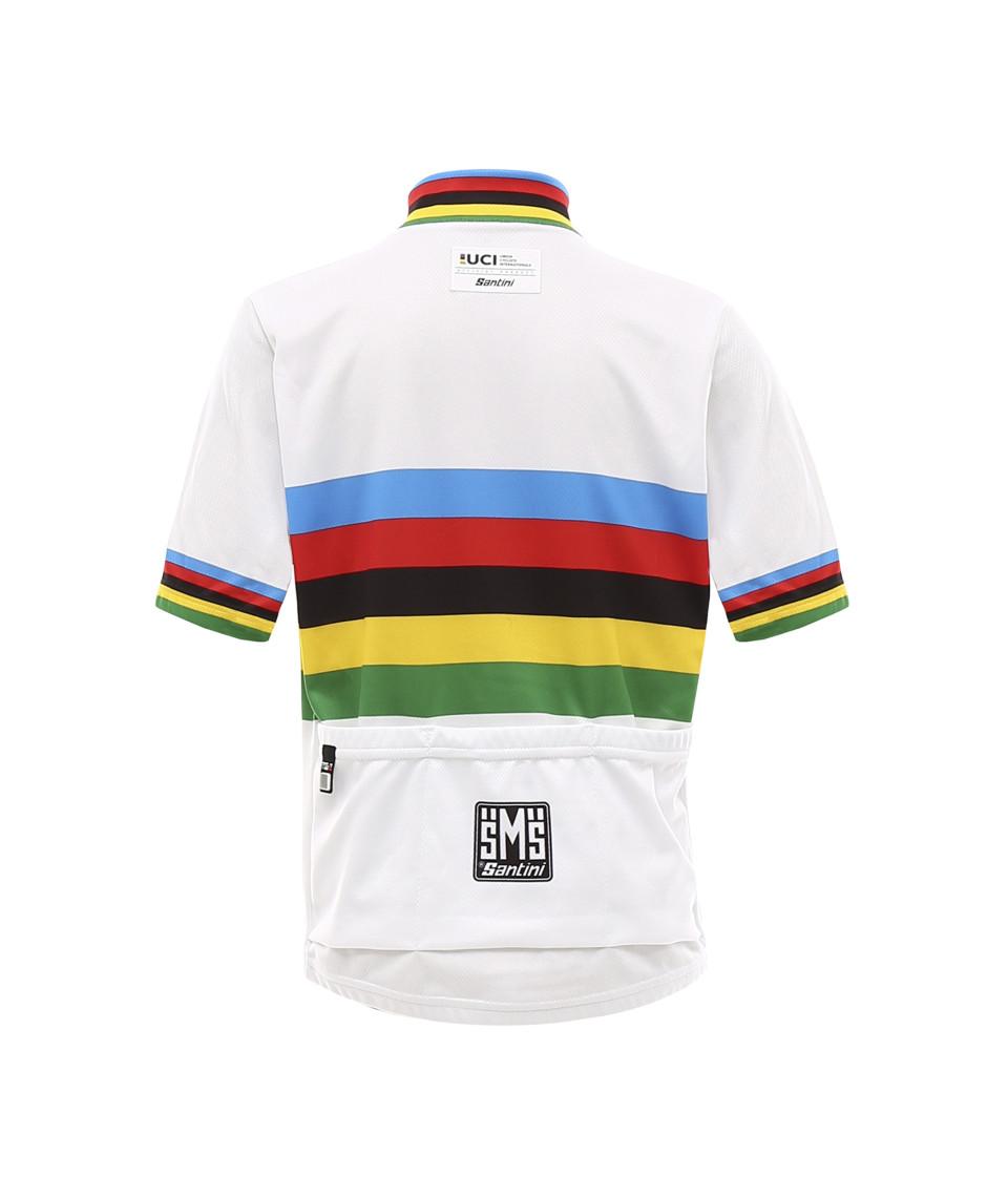 Santini UCI OFFICIAL CAMPIONE DEL MONDO - MAGLIA BAMBINO Convenienza