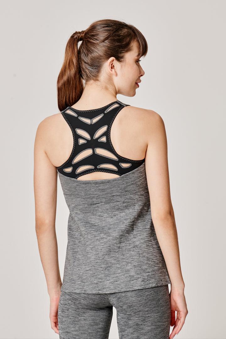 Sàpopa Pesca Grey Tank Top