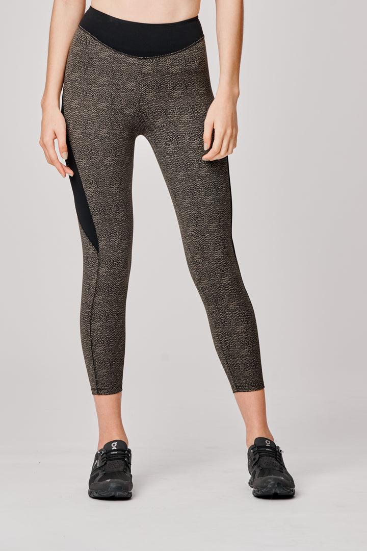 Sàpopa Valeria Crop Green Mud Leggings