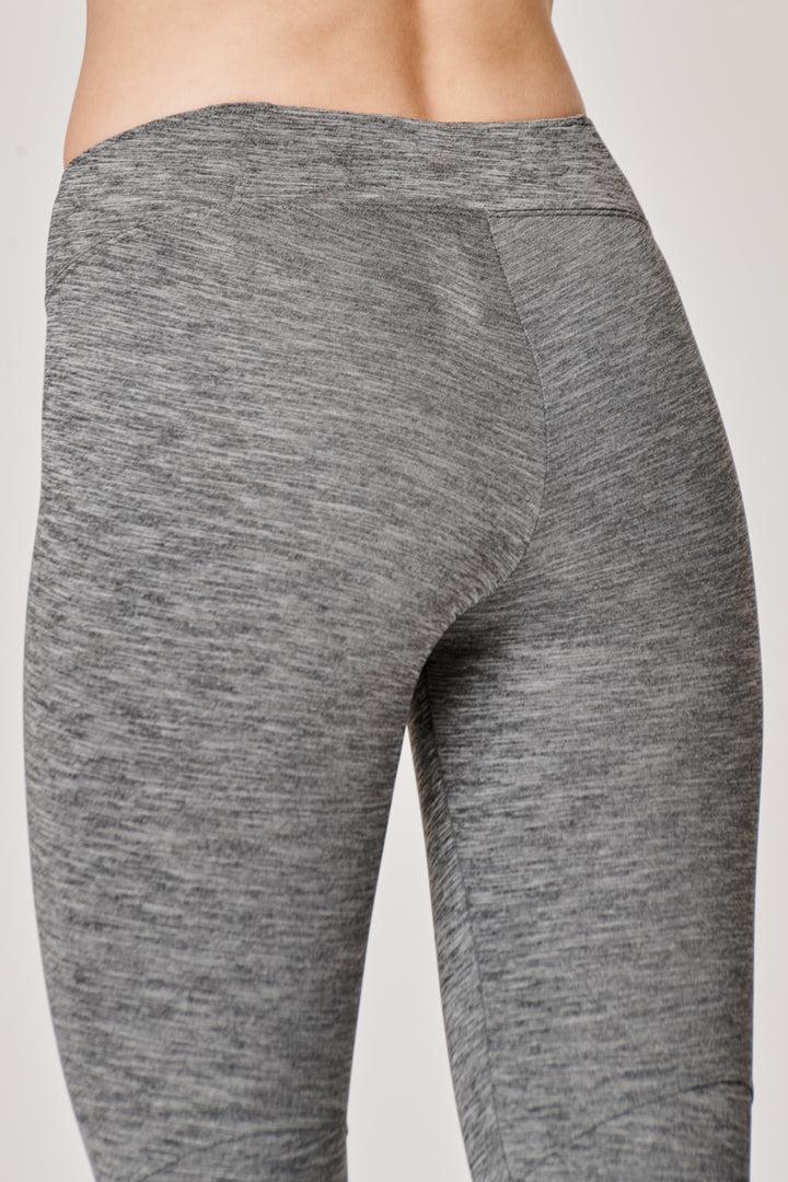 Sàpopa Vortice Grey Flare Leggings Pezzi Unici