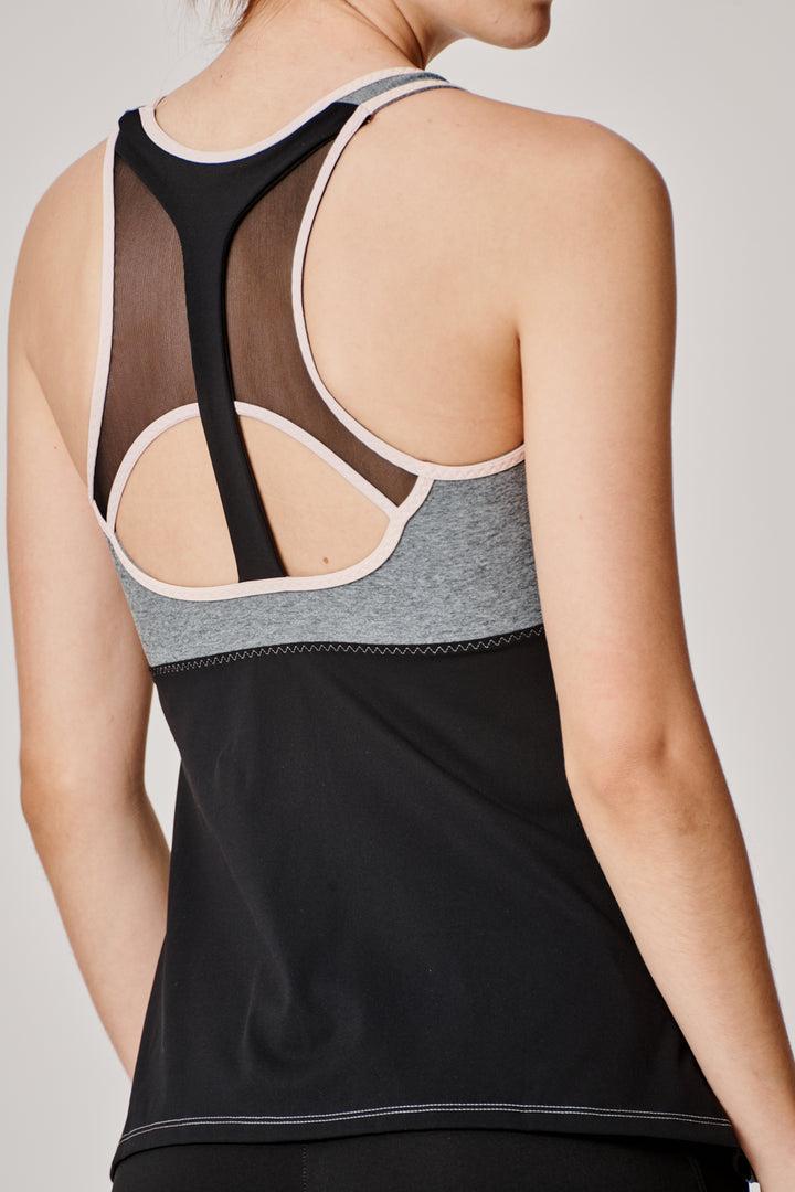 Sàpopa Classico Grey-Pink Tank Top Italia