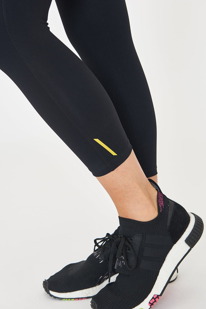 Sàpopa Valeria Crop Black Leggings Vendita