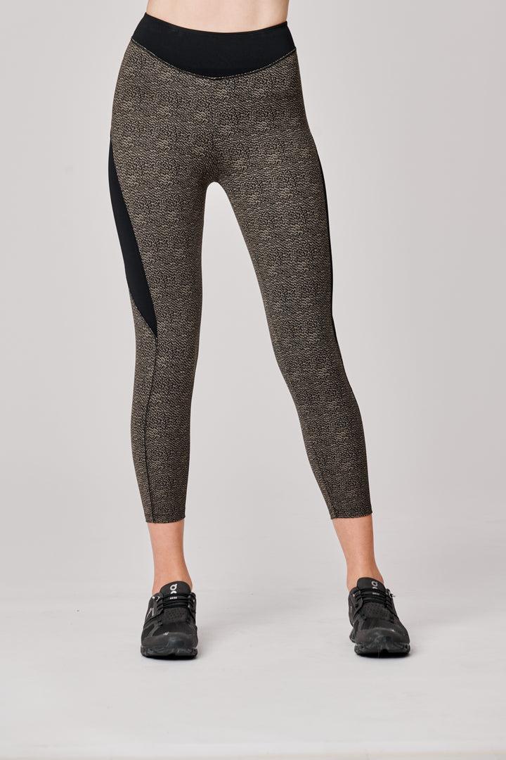 Sàpopa Valeria Crop Green Mud Leggings Presa