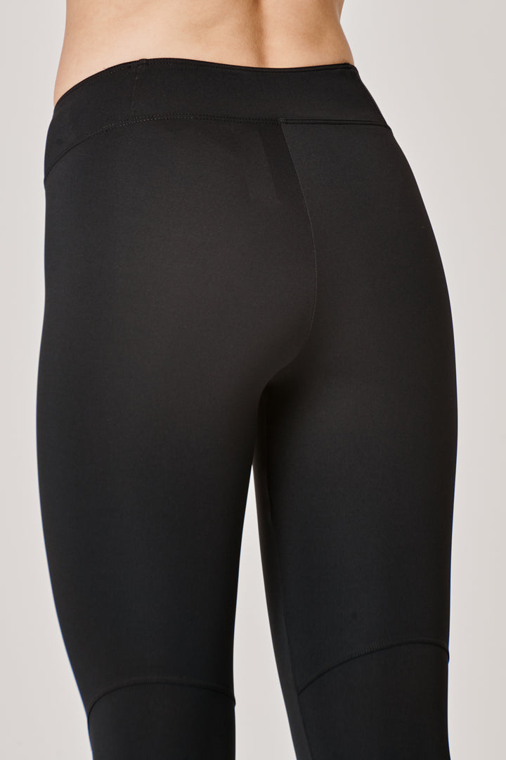 Sàpopa Vortice Black Flare Leggings Promozione