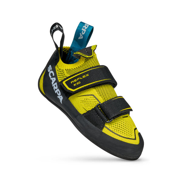 Scarpa REFLEX KID Breathable and elasticated kid climbing shoe In Linea