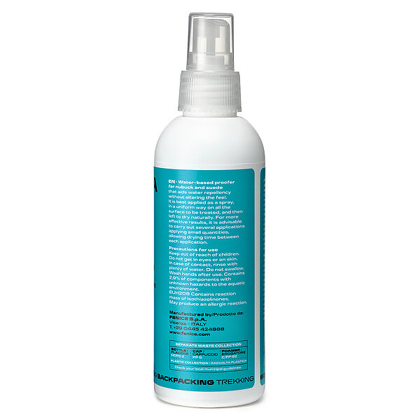 Scarpa WATER-BASED WATERPROOFER AND REVIVER Water-based proofer for nubuck and suede Sottocosto