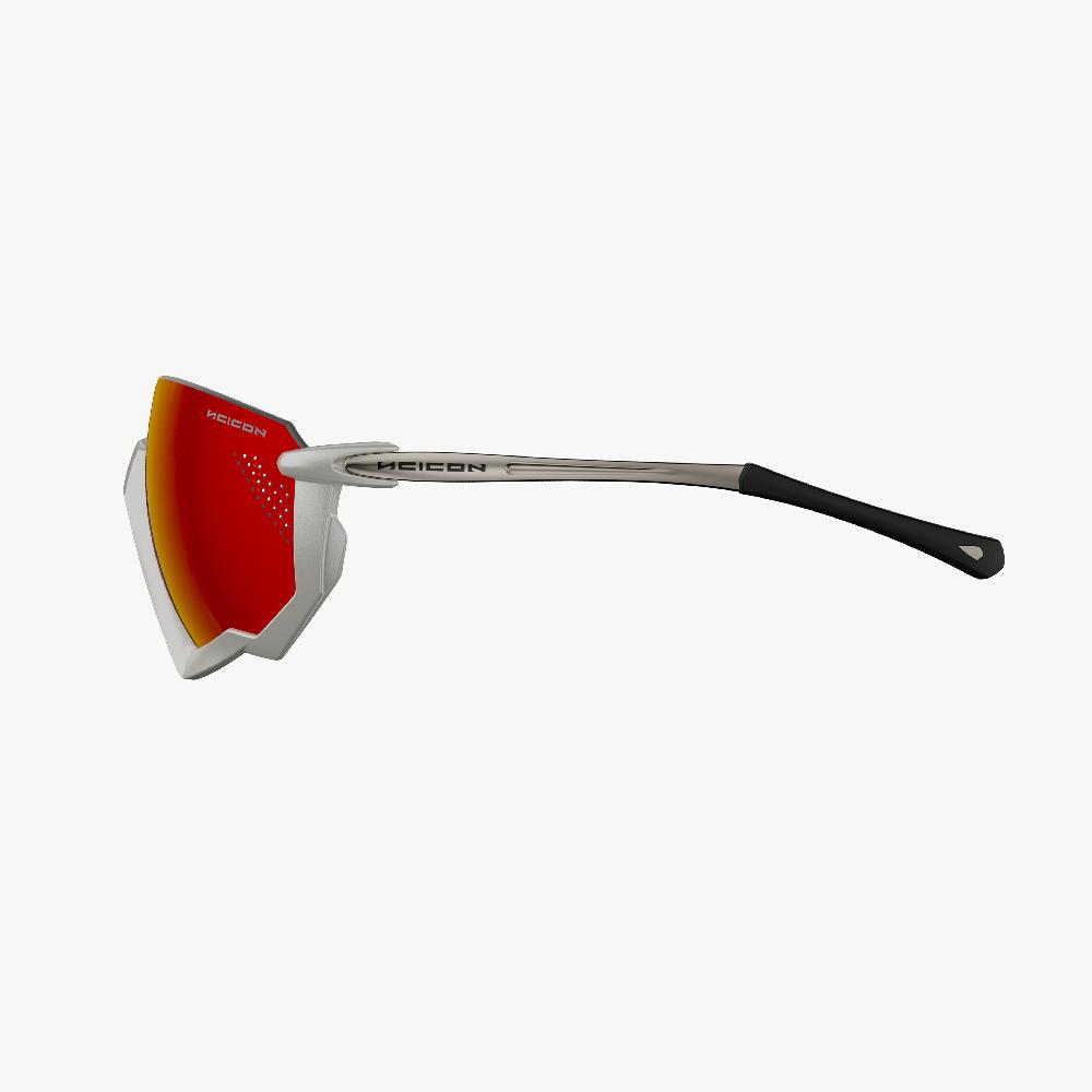 Scicon Aerojet Occhiali Ciclismo Bianco/Rosso Spedizione Gratuita