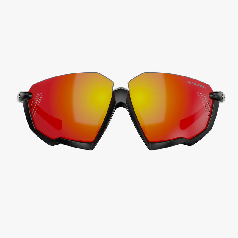 Scicon Aerojet Occhiali Ciclismo Nero/Rosso Consegna Veloce