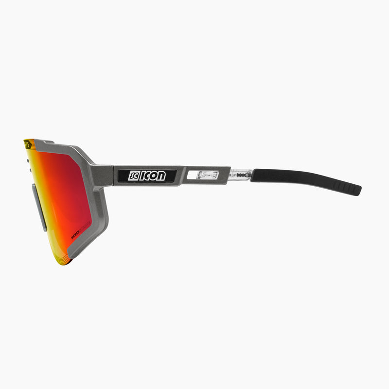 Scicon Occhiali Sportivi Aeroscope Antracite/Rosso Presa
