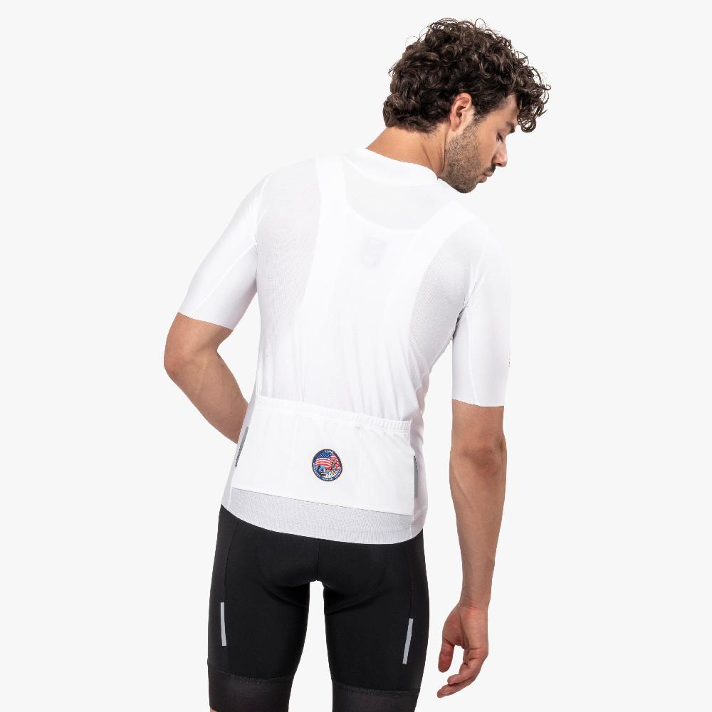 Scicon Maglia Ciclismo X-OverSpace Agency 11 Bianca Vendita Economica