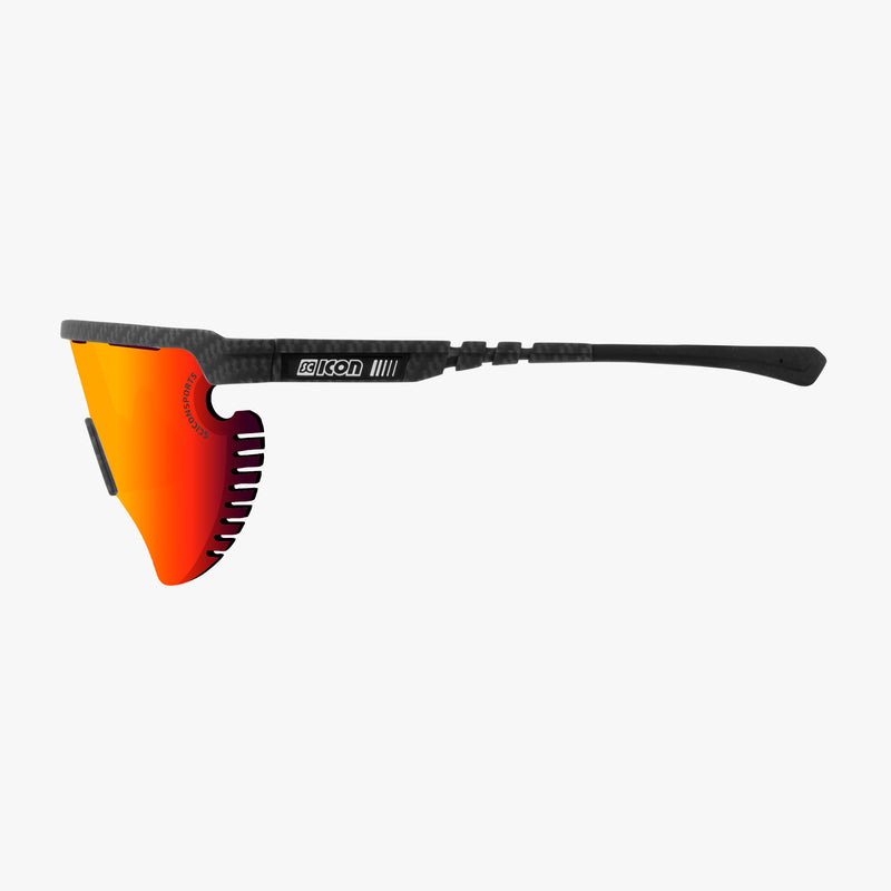 Scicon Occhiali Aerowing Lamon Carbon/Lente Rossa Specchiata Vendite Flash