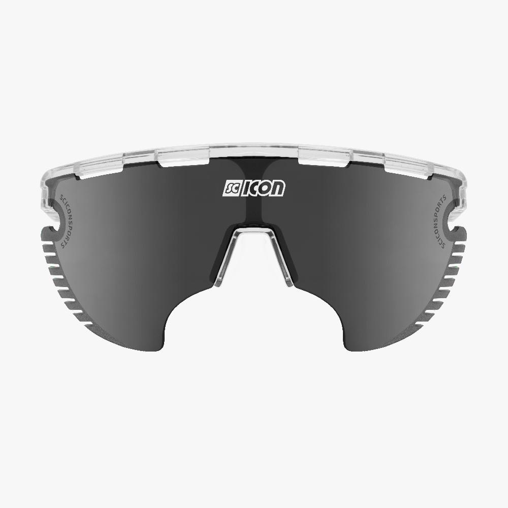 Scicon Occhiali Aerowing Lamon Cristallo/Lente Argento Specchiata Nuova