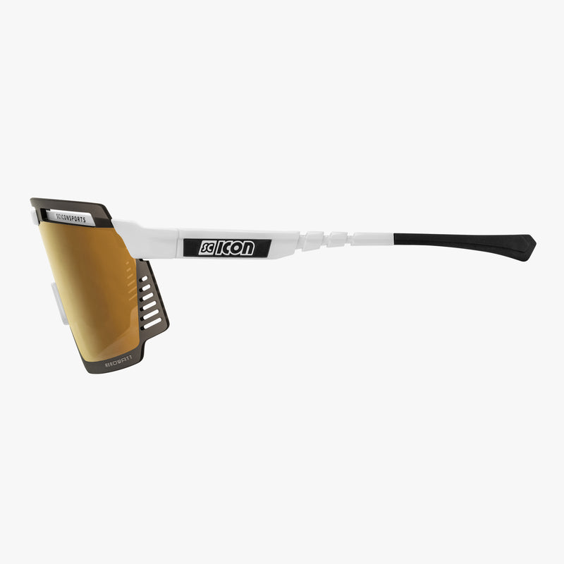 Scicon Aerowatt Occhiali Sportivi Bianco/Bronzo 2025