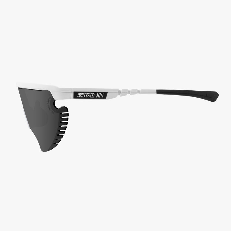 Scicon Occhiali Sportivi Aerowing Lamon Bianca/Lente Argento Promozione