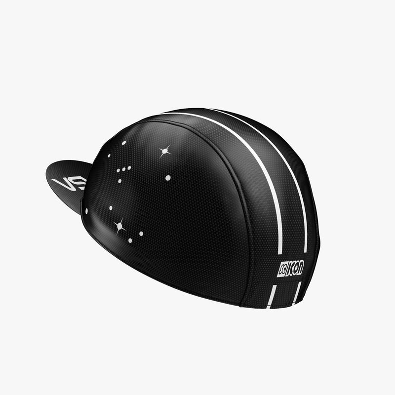 Scicon Cappellino da ciclismo Space Agency 22 Nero Consegna Veloce