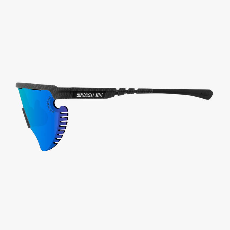 Scicon Occhiali Sportivi Aerowing Lamon Carbon/Lente Blu Specchiata Offerta
