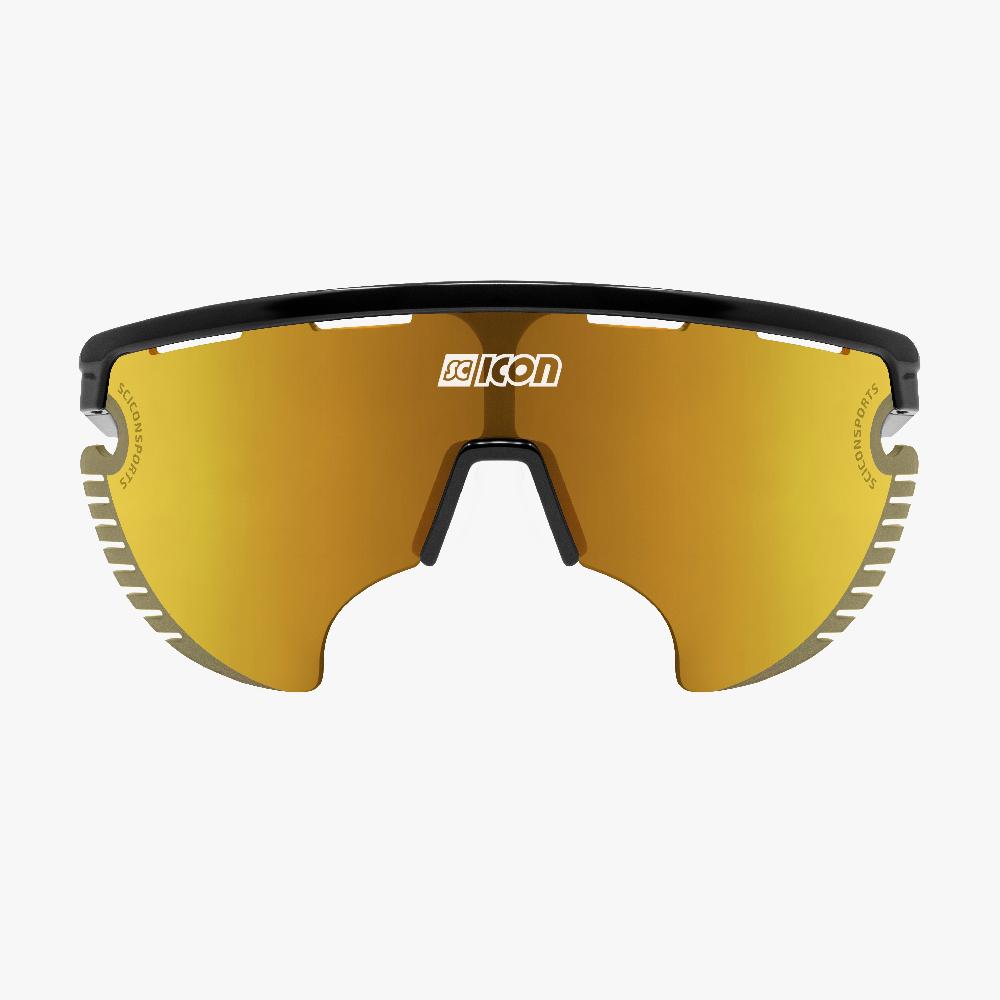 Scicon Occhiali Sportivi Aerowing Lamon Nera/Lente Bronzo Specchiata Vendita Economica
