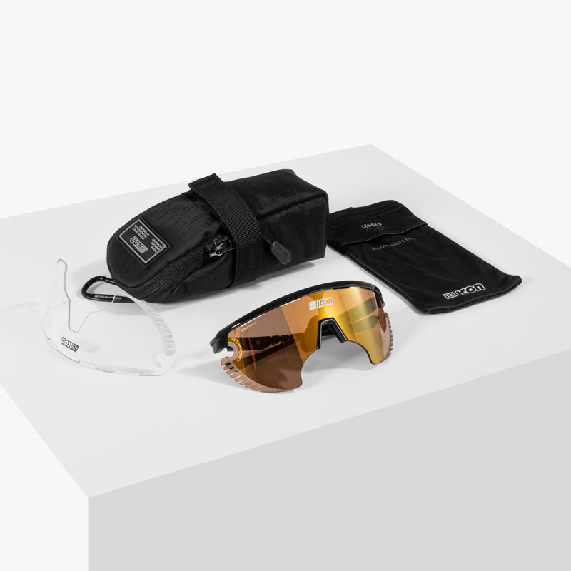 Scicon Occhiali Sportivi Aerowing Lamon Nera/Lente Bronzo Specchiata Vendita Economica