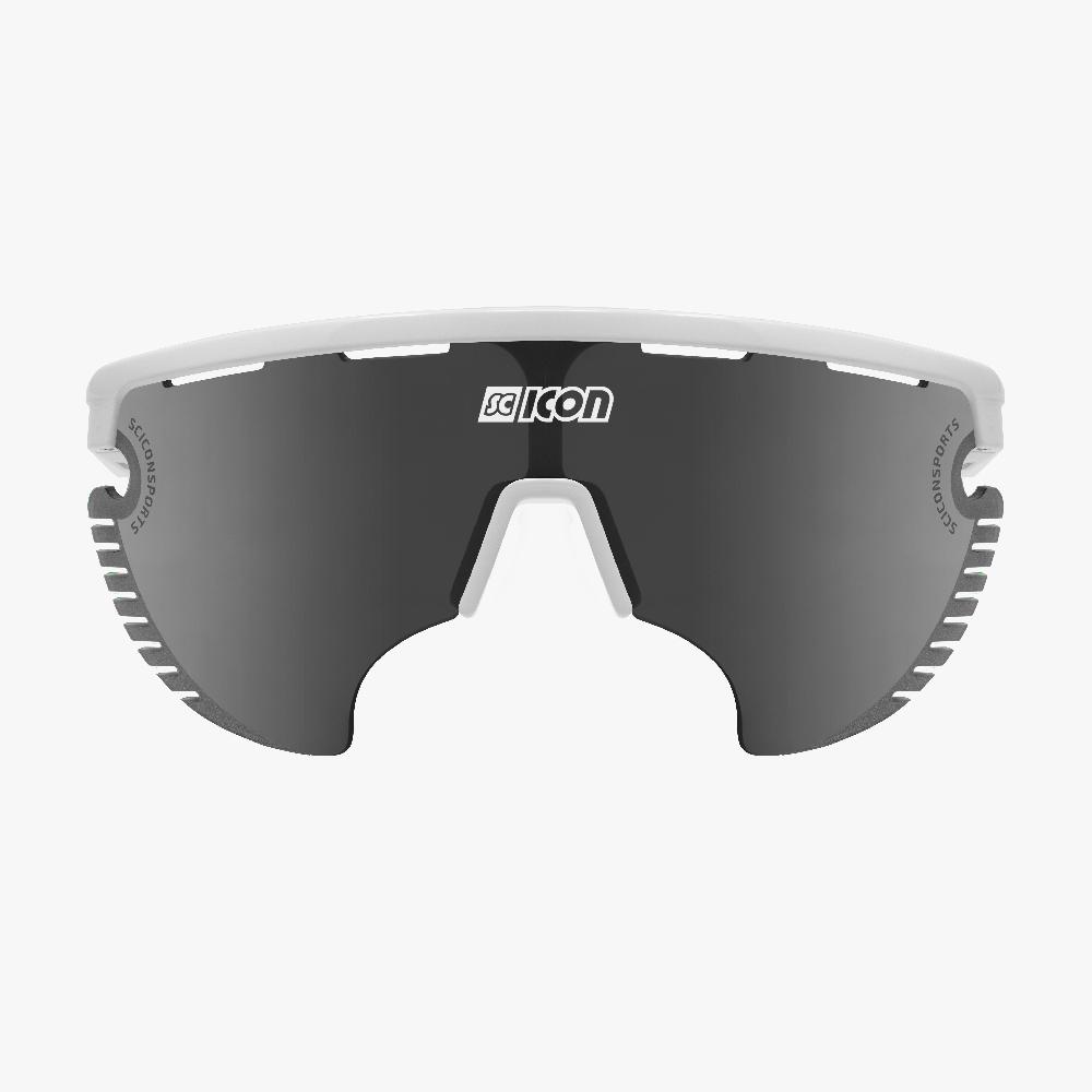 Scicon Occhiali Aerowing Lamon Bianchi/Lente Argento Specchiata Vendite Flash