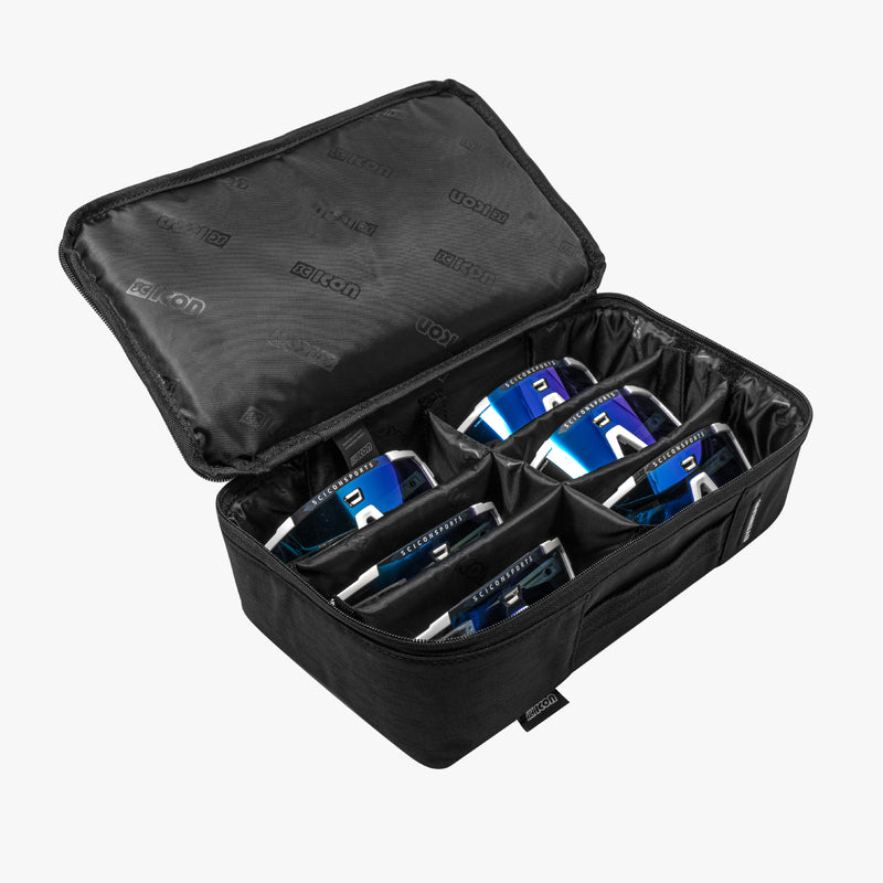 Scicon Multi astuccio per occhiali imbottito Nero