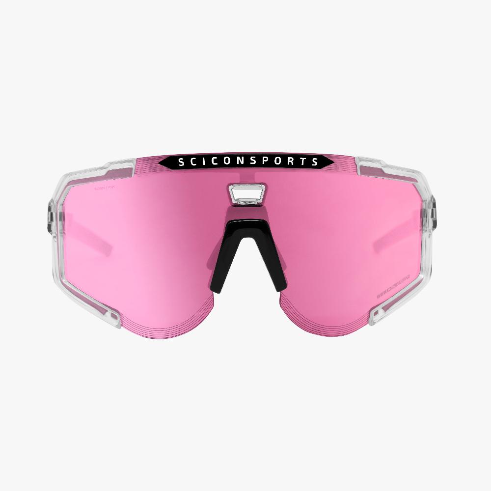 Scicon Occhiali Sportivi Aeroscope Cristallo/Rosa Saldi