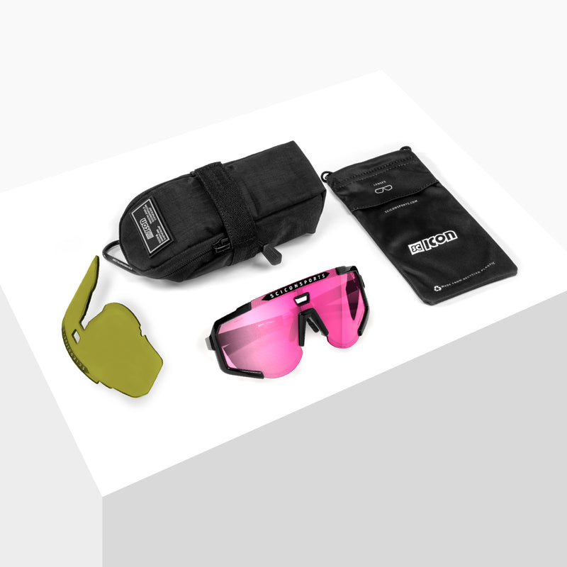 Scicon Occhiali Sportivi Aeroscope Cristallo/Rosa Saldi