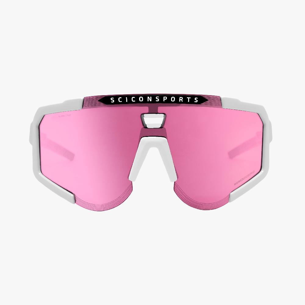 Scicon Occhiali Sportivi Aeroscope Bianco/Rosa Offerte