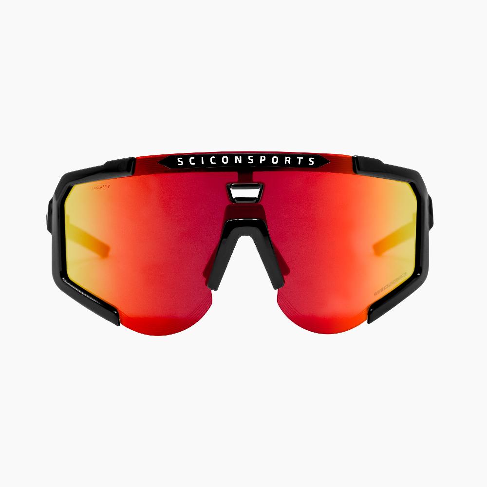 Scicon Occhiali Sportivi Aeroscope Nero/Rosso Negozio