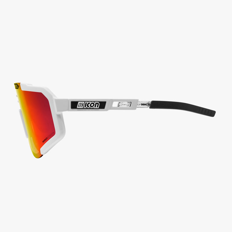 Scicon Occhiali Sportivi Aeroscope Bianco/Rosso Nuova