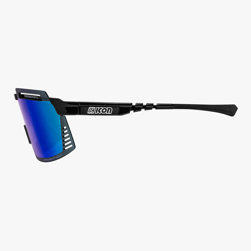 Scicon Occhiali Sportivi Aerowatt Foza Nero/Blu Soddisfazione Garantita