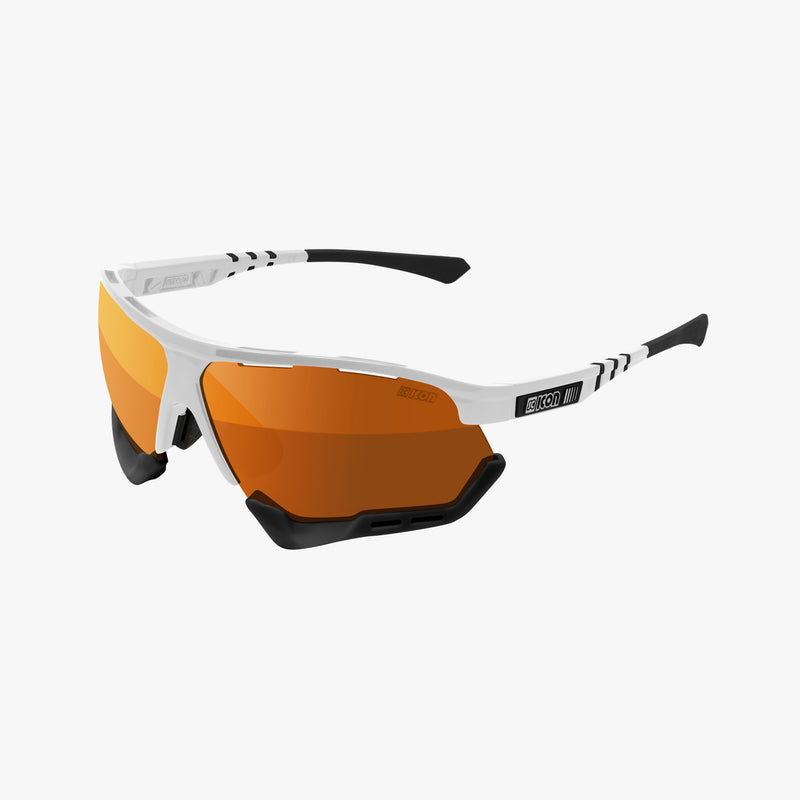 Scicon Aerocomfort SCN-PP Occhiali Sportivi Bianco/Bronzo