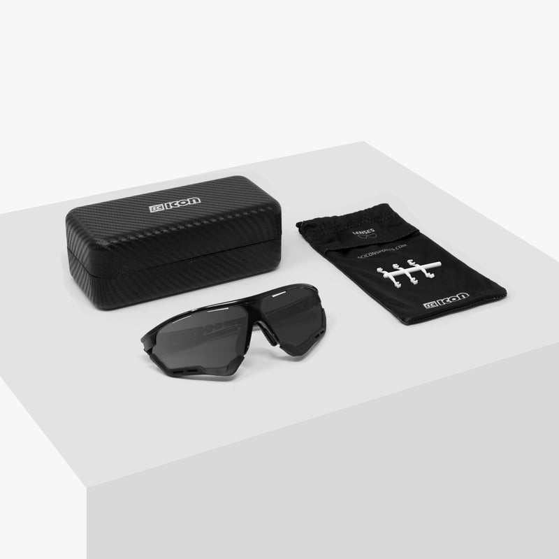 Scicon Aerocomfort SCN-PP XL Occhiali Sportivi Nero/Argento Affare Del Giorno