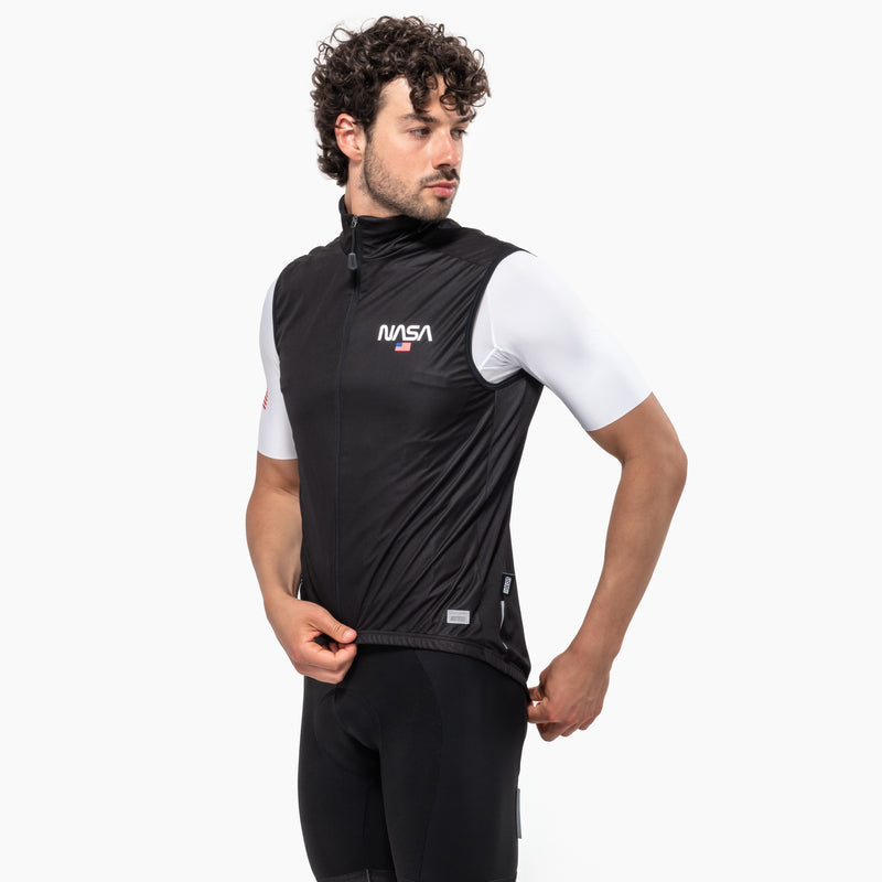 Scicon Gilet Antivento Space Agency22 Nero