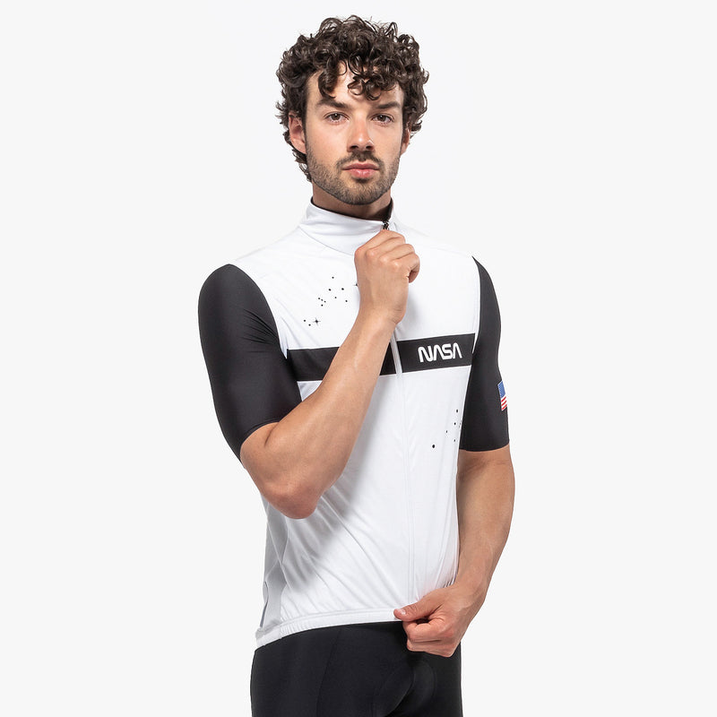 Scicon Gilet Antivento Space Agency21 Bianco