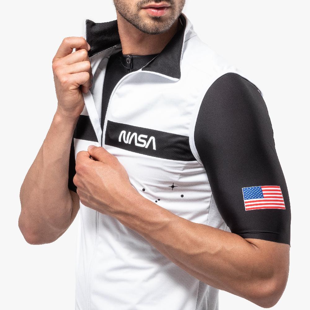Scicon Gilet Antivento Space Agency21 Bianco Saldi